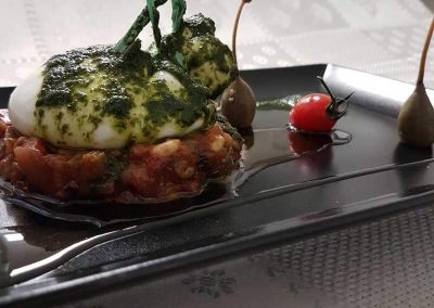 Caponata mozzarella