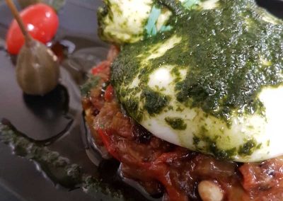 Caponata mozzarella