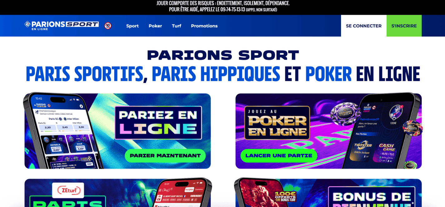 Parions Sport casino en ligne