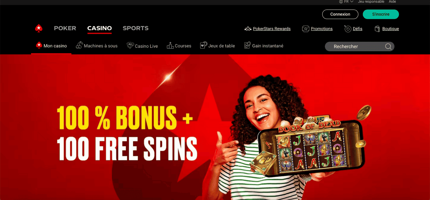 Pokerstars casino en ligne